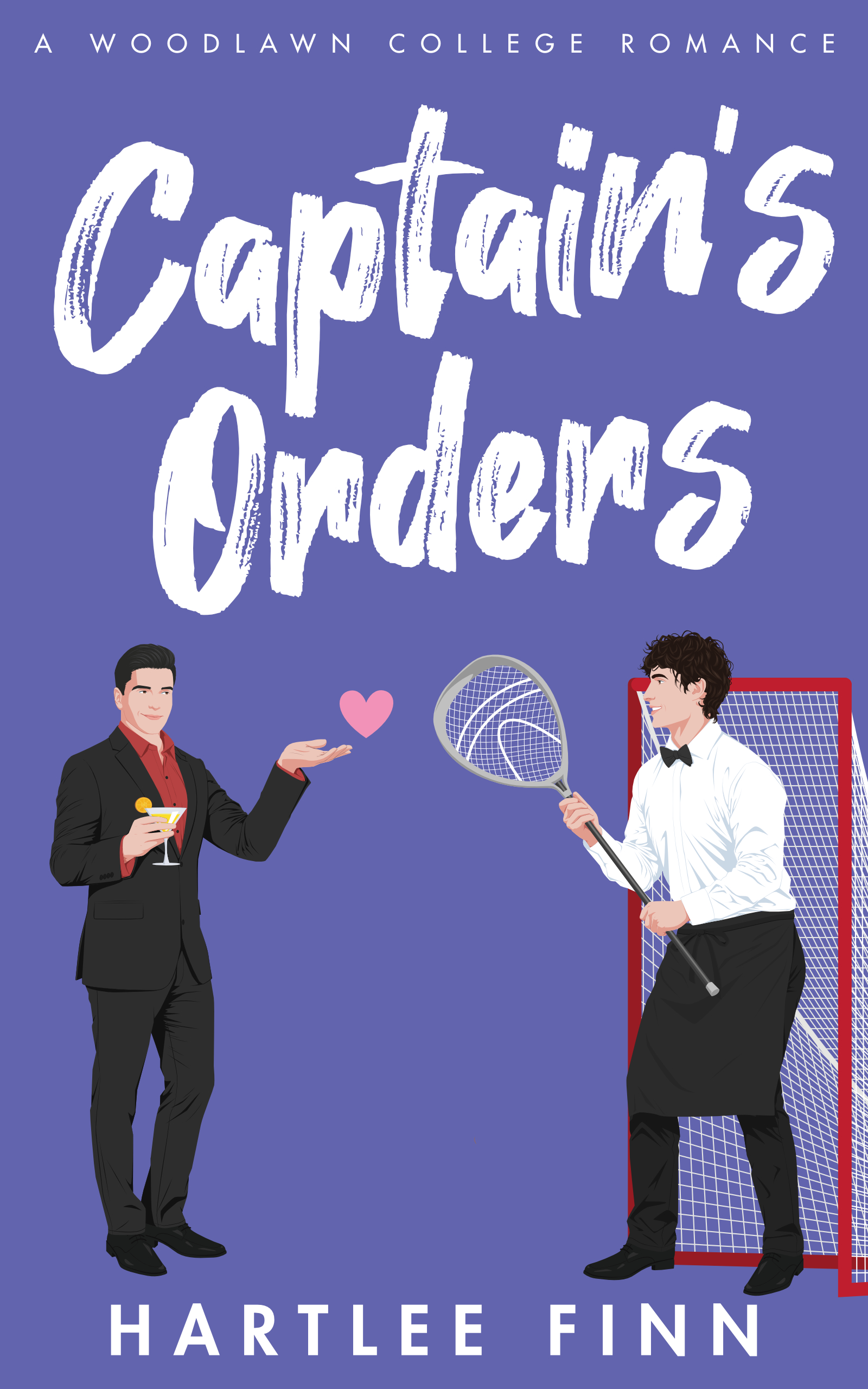 Captain’s Orders: A Sweet MM Romance by Hartlee Finn - Cover